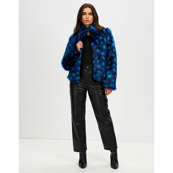 Free people x Unreal Fur Firefly Faux Fur Jacket - Picture 7 of 14